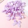 Laço de fita 30 peças acessórios DIY mini fita sapatos roupas decoração caixa de presente laço flor pequena