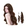 Extensión de Cabello de Una Pieza para Mujer para Mayor Volumen, Esponjosa e Invisible, Nuevo Estilo Francés con Capas Altas, Extensiones de Cabello Largo Rizado Ondulado Grande