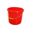 Balde de Água de Plástico Vermelho Grande Atacado, Balde Portátil Doméstico para Armazenamento de Água, Balde de Plástico Espesso Multiespecificação para Lavagem de Carro e Limpeza
