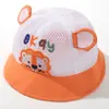 Boné de Baseball de Malha de Leão Fofo para Primavera e Verão Infantil Proteção Solar Boné com Aba para Bebê Menina Chapéu para Menino com Proteção Solar