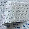 Almohadilla de Silicona Esmerilada Blanca Leche con Dorso Adhesivo Base Eléctrica Almohadilla Antideslizante Artesanías Junta de Silicona Almohadilla de Pie de Silicona Redonda