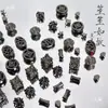 Aleación Negro Pistola Nuevo Estilo Chino Separador de Cuentas Material para Hacer Pulseras Pulsera Pulsera Collar Video Accesorios de Cuentas Sueltas