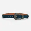 En stock Moda Vintage Europea y Americana Cinturón de Mujer Tallado Combinable de Moda Decorativo Cinturón para Jeans Personalizado para Mujer