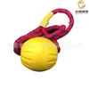 Al por mayor personalizado EVA juguete para mascotas pelota perro flotante Frisbee entrenamiento para perros anillo de tracción para perros resistente a la mordida molar pelota para mascotas