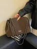 Bolsa Tote de Corrente Versátil de Alto Padrão para Comércio Exterior para Mulheres Novo Modelo 2026 Grande Capacidade Casual para o Dia a Dia Ombro Transversal