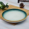 Juego de Tazones y Platos de Cerámica con Color Bajo Esmalte, Desinfectados, para Hot Pot Caliente, Montaje de Mesa de Restaurante con Impresión de Logo, Estilo Moderno Minimalista