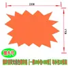 Frete Grátis Adesivos Fluorescentes de Explosão Atacado Etiquetas de Preço Pop em Branco Promoção de Supermercado Farmácia Loja de Roupas Etiquetas Coloridas