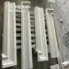 Casa estilo ocidental soleira de janela GRC linha de beiral linha de cinta de parede externa combinando com moldura de janela moldura de porta projeto imobiliário componentes de cimento canteiro de obras