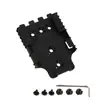 Placa de conexão do adaptador de fivela de liberação rápida Amazon transfronteiriça, acessórios de montagem, base de transferência de coldre tático de puxada rápida