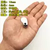Bola de aço perfurada com furo bola de aço bola de aço inoxidável maciça com furo conta redonda com furo passante furo passante bola de aço com furo bola de aço