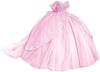 Vestido de Rendimiento para Adultos Europeo y Americano AliExpress Baile Fuera del Hombro Falda Grande Calcomanía Floral Vestido Ventura Hilo de Color Vestido de Noche