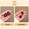 Pendientes rojos de Año Nuevo para mujer, otoño e invierno, con lazo, con clip para las orejas, nuevos pendientes de perla de Año Nuevo 2024