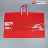 Bolsa de embalaje con cremallera de tela no tejida para textiles del hogar para mantas, cojines e insertos de almohada, bolso de mano transparente en stock con impresión de logotipo