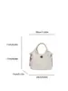 Bolso de mano vintage de alta gama para mujer, nuevo estilo primavera 2026, bolso cruzado y de hombro casual único y moderno