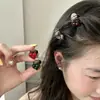 Presilha de Cabelo Mini Love Exquisita da Coreia do Sul tamanho pequeno Presilha para Franja Feminina 2025 Novo Acessórios de Cabelo de Princesa de Alta Qualidade