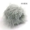 Mink de Pelo Largo 8cm Falso Mink Hilo Mezclado a Mano Hilo Mezclado Varios para Tejer Sombrero Bufanda Suéter DIY Hecho a Mano Celebridad de Internet