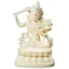 Enfeites de Frutas Marfim Manjushri, Decoração para Casa, Tara, Artesanato do Bodhisattva Guanyin, Enfeites para Carro, Pequenos Artesanatos