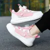 ¡Guau! Zapatos para Niñas, Nuevos Modelos de Primavera, Tenis Infantiles con Hebilla Giratoria, Zapatos Ligeros de Piel para Correr para Niñas Mayores