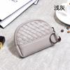 2026 Bolso Nuevo para Mujer Cartera Tejida Hecha a Mano Billetera Sencilla para Monedas Billetera de Piel Sintética Bolso Pequeño con Cremallera para Cosméticos