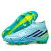 Nuevos zapatos de fútbol juveniles de corte bajo transfronterizos para hombres y mujeres, adecuados para competición y entrenamiento en césped artificial
