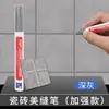 Caneta para Rejunte de Azulejo Piso de Azulejo Azulejo Especial Tinta Caneta Reparadora de Rejunte Ferramenta Caneta para Rejunte Mudança de Cor Doméstico