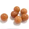 Amazon Cross-Border Venda Quente Cristal Rosa Natural 20mm Contas Redondas Não Porosas Pedra Solta Acessórios para Pulseira DIY Fabricante Atacado