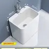 Nova Pia de Mop para Varanda Cerâmica de Guangdong Pia de Mop Lavatório Banheiro Piso Suporte Doméstico Bacia de Mop