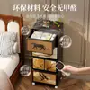 Caja de Almacenamiento para Ropa y Colchas del Hogar, Estilo Vintage de Lujo Ligero, Organizador de Almacenamiento de Gran Capacidad con Ruedas, Gabinete de Almacenamiento Apilable