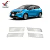 Adecuado para Nissan 21 Note E13 Rejilla Inferior Modificada Tiras Decorativas de Acero Inoxidable y Lentejuelas