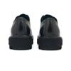 Primavera 2025 Nuevos Zapatos Derby Negros para Hombre Zapatos de Moda Versátiles Estilo Británico Plataforma Aumenta la Altura Zapatos de Cuero de Punta Grande