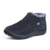 Zapatos de algodón OEM para comercio exterior, botas de nieve para parejas, botas de algodón afelpadas y engrosadas, zapatos casuales cálidos de poliuretano para caminar