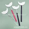 Cabezal y mango de cepillo de combinación gratuito para bricolaje, sombra de ojos multiusos, sombra de ojos, línea de ojos, cepillo auxiliar de maquillaje, bisel de silicona