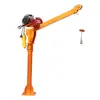 Caminhão Pequeno com Guindaste Personalizado Guindaste Montado em Caminhão Prateleira Dobrável Caminhão Elétrico 12V/24V com Guindaste Pequeno 1t