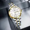 Calendario Dual Nuevo Reloj para Hombre Negocios Estilo de Alta Gama Moderno Esfera Grande Luminoso Reloj de Cuarzo Fabricante Venta al por Mayor