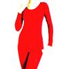 Traje Térmico para Mujer de 3 Segundos Extremadamente Caliente 37 Grados Temperatura Constante Ropa tipo Mascarilla Japonesa Ultradelgada Traje Elástico Alto sin Marcas