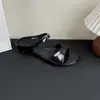Moda Nova 2025 Versátil Original Cor Sólida Uniforme Vestido Decorativo de Fada Mary Jane Peep Toe Camada Superior Chinelos de Couro de Vaca