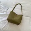Bolsa de Tecido Retrô Transfronteiriça para Ombro Chegada Nova Outono 2026 Grande Capacidade Bolsa Saco para o Dia a Dia Ombro Único Simples