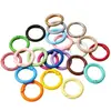 Fecho de Mola Colorido 24mm Ecológico Argola de Mola Cor de Doce Acessórios para Joias DIY Anel Aberto Pintado Fecho Circular