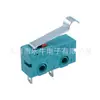 Microinterruptor de Mango Curvo Verde Kw- 0.6kg con Botón Rojo, Interruptor de Recorrido Tipo R con Mango 3A/5A250V