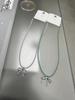 Collar de Lazo Estilo Coreano Temperamento Combinable de Alta Gama Collar de Cuerda de Cuero Súper Hada Perla Doble Cadena de Clavícula para Mujer