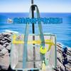 Bolsa de Playa Personalizada para Viajes de Verano, Bolsa de Natación Impermeable de Gran Capacidad, Bolsa Tote Transparente para Almacenamiento de Artículos de Aseo, Diseño Portátil