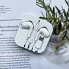 Auriculares Bluetooth intrauditivos Tipo-C para Apple 15, con cable, compatibles con Android, conector redondo, control en línea, auriculares de cabeza plana para iPhone