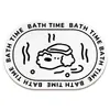 Alfombrilla absorbente de tierra de diatomeas dura de dibujos animados personalizada, alfombrilla de pie de secado rápido para baño, alfombrilla de pie antideslizante para entrada de baño y inodoro