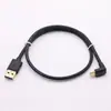 Cabo de Carregamento Rápido e Transferência de Dados de Alta Velocidade Tipo C para USB 3.0 Tipo C 3.1, Dobrado no Cotovelo, Cabeça Reta, Banhado a Ouro 10 Gb