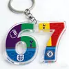 Mundial de Fútbol 2026 67 Llavero Acrílico 2D Colgante para Mochila Adorno de Copa Dorada Regalo Estilo Europeo y Americano