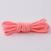 Fuente Huaxing Fabricante de Cordones al por Mayor Redondo Crochet Cifrado 5mm de Espesor Colorido Blanco Cuerda para Cordones