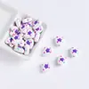 Corazón de Melocotón Aceite Goteante Gato de Dibujos Animados Cerdo Cuentas de Cerámica Hecho a Mano DIY Pulsera Collar Material para Ensartar Accesorios de Joyería