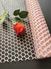 Tecido de malha xadrez, materiais para buquês criativos, papel de embrulho estilo coreano, malha para arte floral, suprimentos para floristas, materiais para floristas