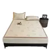 Conjunto de Mat de Resfriamento Jacquard Seda de Gelo Classe A, Duas ou Três Peças, Mat Refrescante e Macio com Ar Condicionado para o Verão, Toque de Luxo para Quarto Principal, Lavável à Máquina