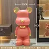 Decoración de Alcancía de Oso Violento Adornos Sala de Estar de Lujo Accesible Gabinete de Vino Entrada Gabinete de TV Hogar de Celebridad de Internet Regalo de Inauguración de Casa